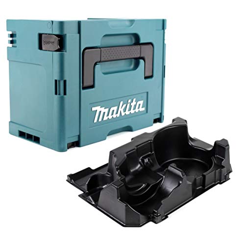 Makita MAKPAC 3 Systemkoffer + Einlage für Makita DGA 504/505 / 506/508 von Makita