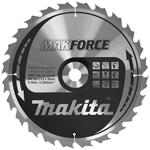 Makita MakForce Saegeblatt, 355 x 30 mm, 24Z, B-32188 von Makita