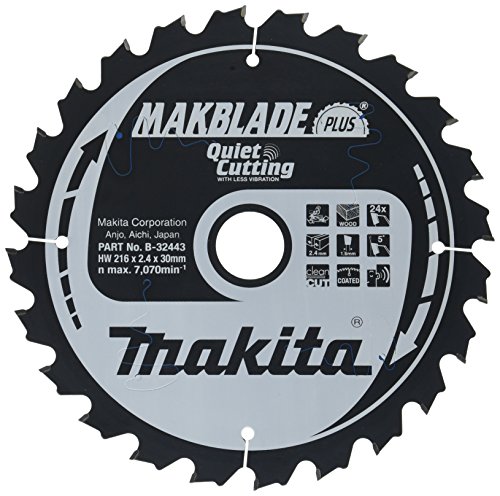 Makita Makblade+ Saegeblatt, 216 x 30 mm, 24Z, B-32443 von Makita