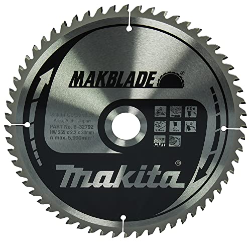 Makita Makblade Saegeblatt, 255 x 30 mm, 60Z, B-32792 von Makita