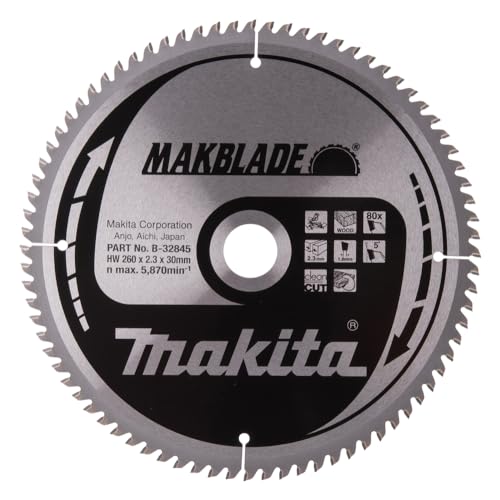 Makita Makblade Saegeblatt, 260 x 30 mm, 80Z, B-32845 von Makita