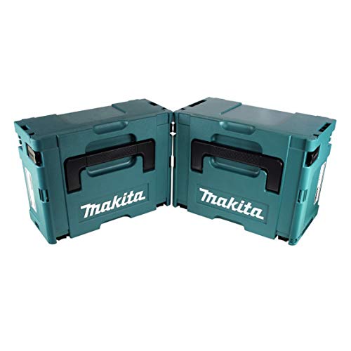 Makita Makpac Set Gr. 2 + 3 Transportbox/Werkzeugkoffer von Makita