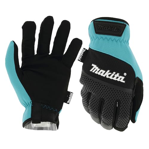 Makita P-84676 Arbeitshandschuhe mit offener Manschette, Größe XL von Makita