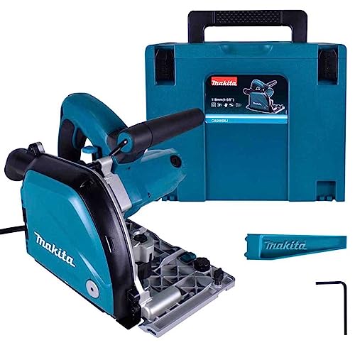 Makita Plattenfräse 1300W im MAKPAC, 1300 W, 230 V, CA5000XJ/1, Türkis;schwarz von Makita