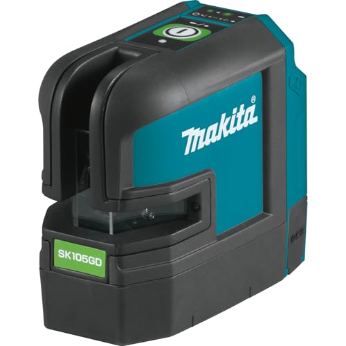 Makita SK105GDZ Akku-Kreuz Linienlaser grün 12 V max. (ohne Akku, ohne Ladegerät), Blau, Schwarz Makita SK105GDZ Akku-Kreuz Linienlaser grün 12 V max. (ohne Akku, ohne Ladegerät), Blau, Schwarz von Makita