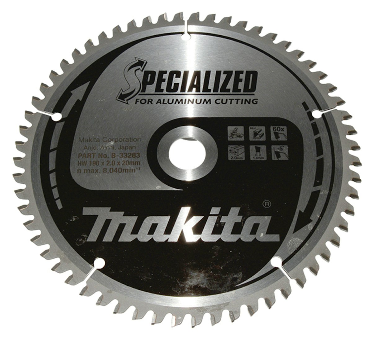 Makita SPECIALIZED Sägeb.190x20x60Z B-33283 von Makita