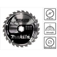 Efficut Kreissägeblatt für Holz 165 x 1,4 x 20 mm 25 Zähne ( B-62985 ) - Makita Efficut Kreissägeblatt für Holz 165 x 1,4 x 20 mm 25 Zähne ( B-62985 ) - Makita von Makita
