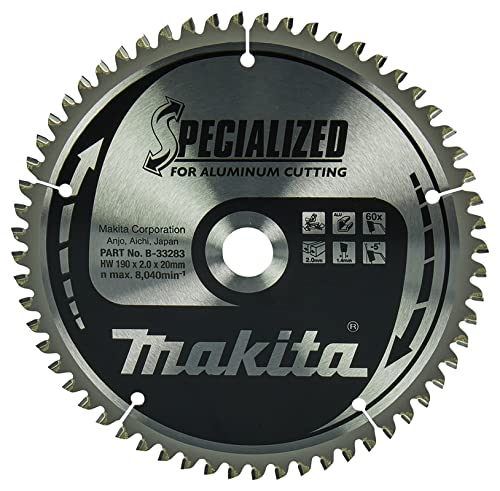 Makita Specialized Saegeblatt, 190 x 20 mm, 60Z, B-33283 von Makita