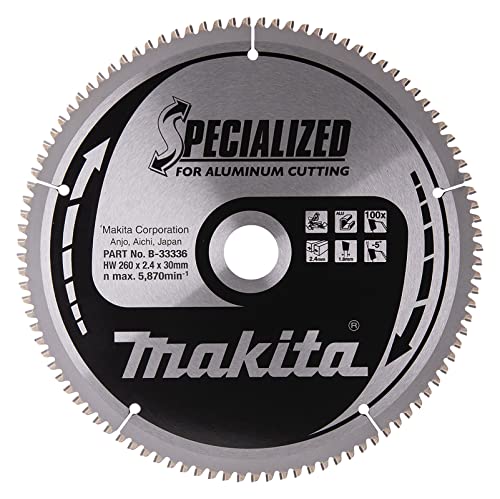 Makita Specialized Saegeblatt, 260 x 30 mm, 100Z, B-33336 von Makita