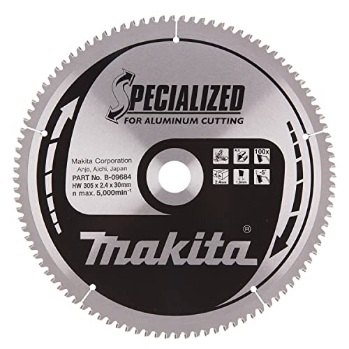 Makita Specialized Sägeblatt für Gehrungssäge, Aluminium, 305 x 100 Zähne 30 mm von Makita
