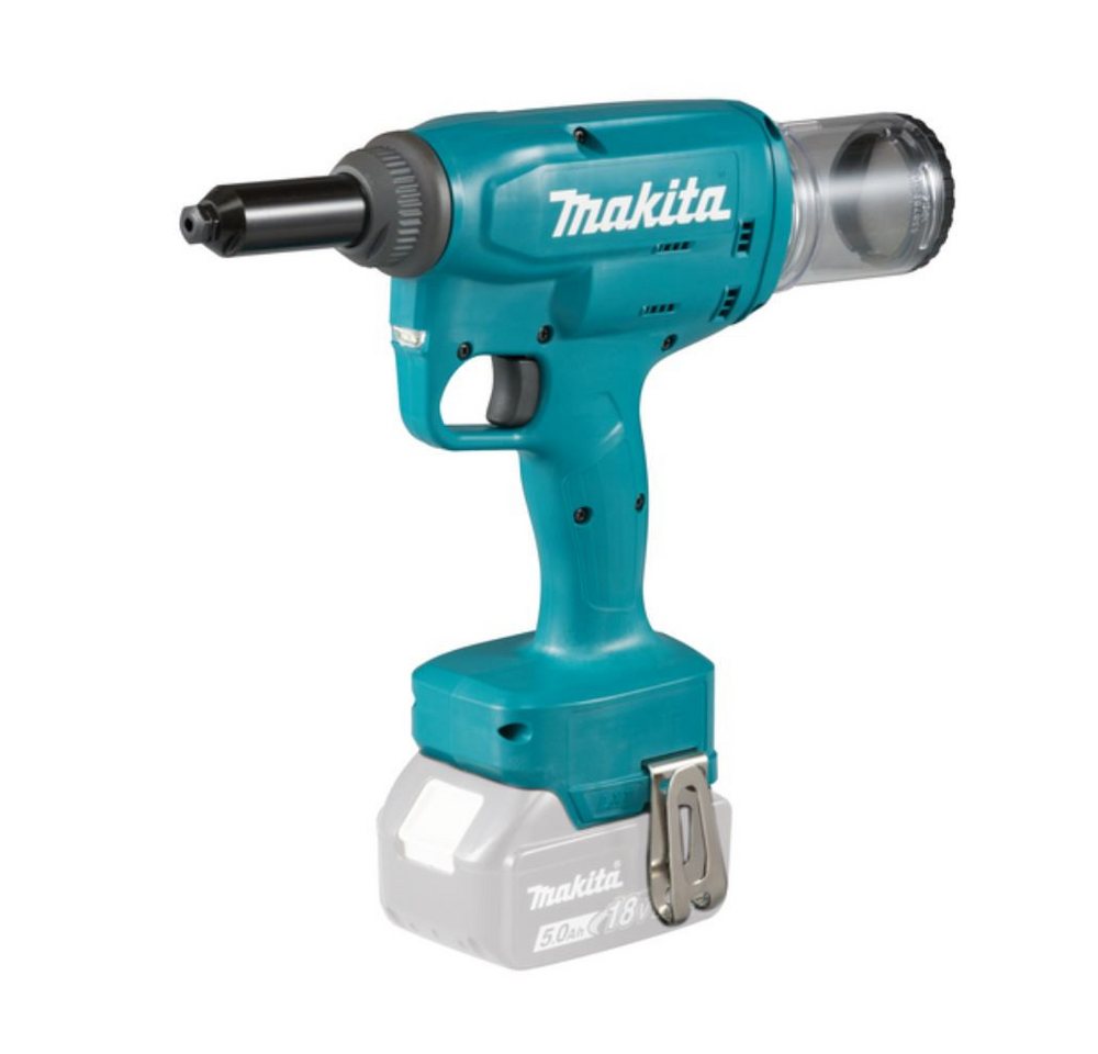 Makita Stauchkopfnagler 18V Akku-Blindnietsetzgerät DRV250Z, ohne Akku oh von Makita