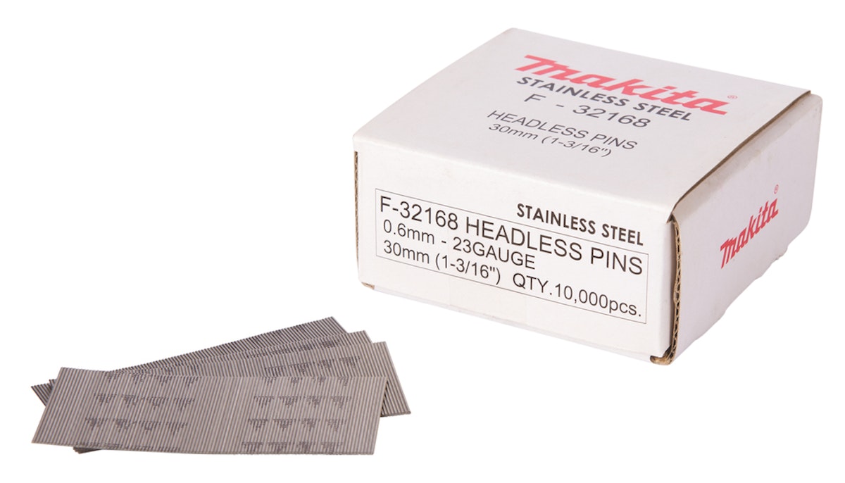 Makita Stift 0.6x30mm INOX F-32168 Makita Stift 0.6x30mm INOX F-32168 von Makita