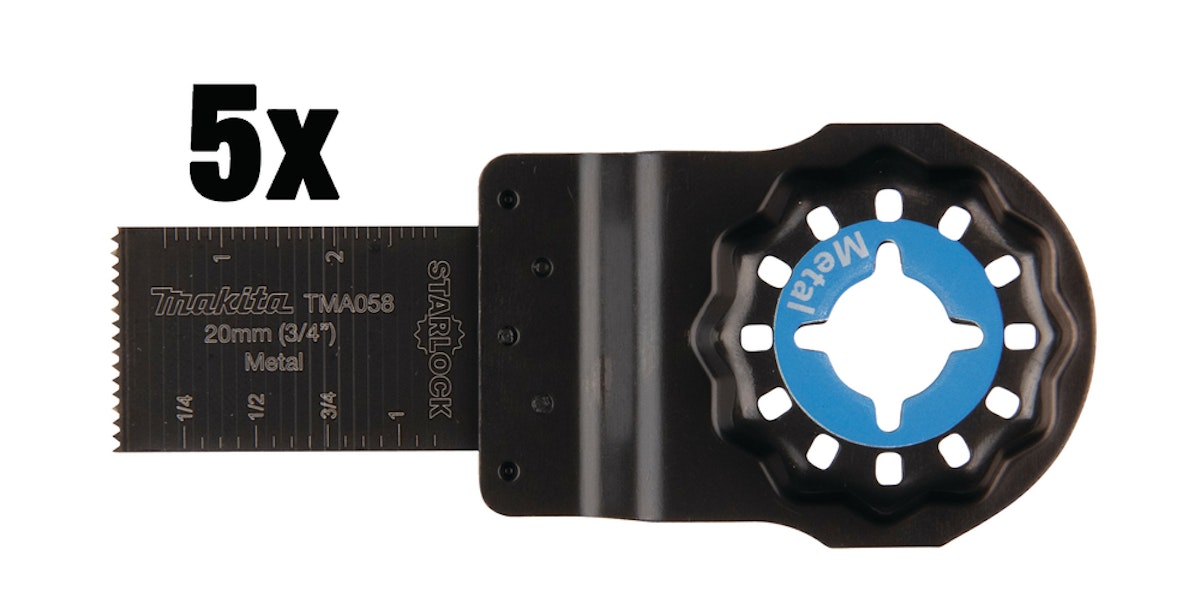 Makita Tauchsägeblatt 20 mm TMA058 5 Stk. B-64923-5 von Makita