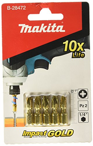 Makita Torsions-Bit PZ2-25, 5 stück, B-28472 von Makita