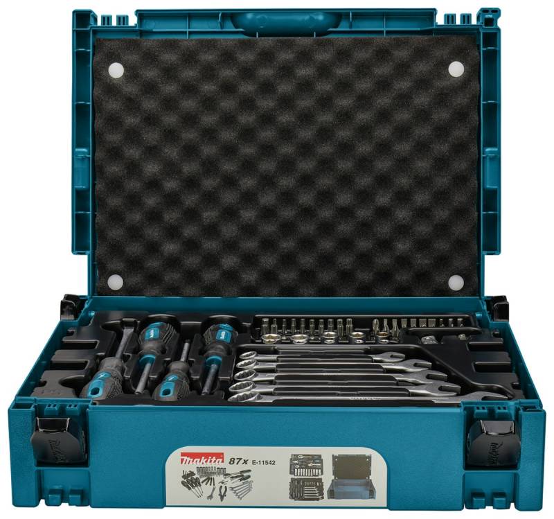 Makita Werkzeug-Set 87-tlg. im MAKPAC Gr.1 E-11542 von Makita