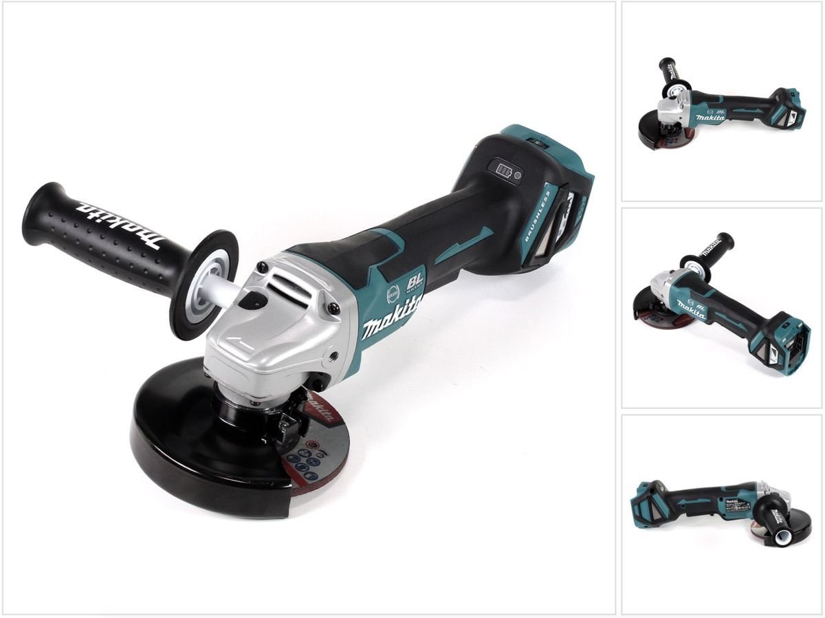 Makita Winkelschleifer DGA 517 Z Akku Winkelschleifer 18 V 125 mm Brushless Solo - ohne Akku von Makita