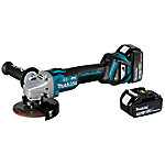 Makita Winkelschleifer DGA514RTJU Blau, Schwarz von Makita