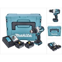 Dhp 489 rmj Akku Schlagbohrschrauber 18 v 73 Nm Brushless + 2x Akku 4,0 Ah + Ladegerät + Makpac - Makita von Makita