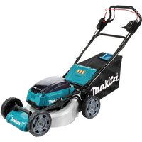 Rasenmäher 18Vx2 (4 schlitze) 46cm bl selbstfahrend-stahl-mulch Makita DLM462PT4 von Makita