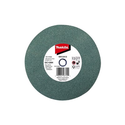Schleifstein GC120H ø150 x 16 x 12,7 B-51932 von Makita