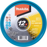 Trennscheibe inox 125x1,0mm 12 St. in Kunststoffdose - Makita von Makita