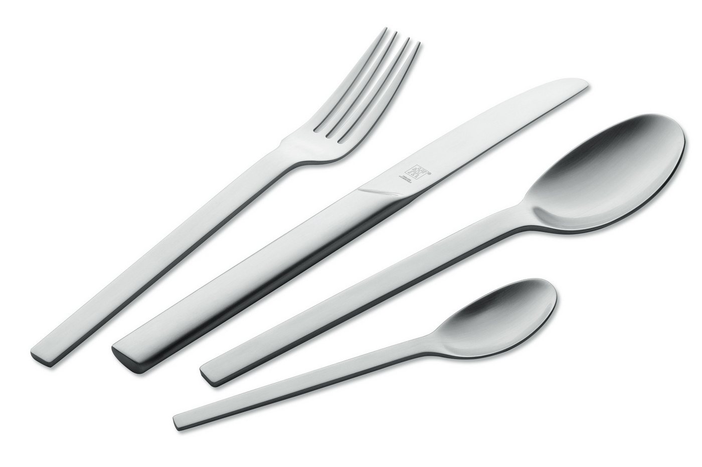 Zwilling Besteck-Set Menüset 24-tlg. Minimale (24-tlg), 6x Menülöffel, 6x Menügabel, 6x Menümesser, monobloc, 6x Kaffeelöffel von Makita