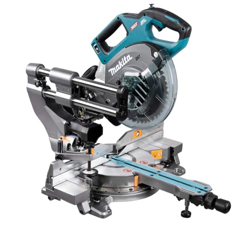Makita LS002GZ01 Akku-Kapp-Gehrungssäge 40V max. (ohne Akku, ohne Ladegrät) inkl. AWS Funk-Adapter WUT01, Petrol von Makita