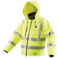 makita unisex Akku-Kühljacke DCJ206Z2XL neongelb Größe 2XL von Makita