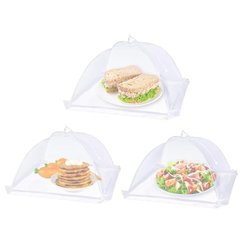 3 Stück Fliegenhaube, 12"Abdeckhaube für Essen Lebensmittel Abdeckung Zelt obsthaube Kuchenabdeckung Abdeckung für Essen Lebensmittel Grill Partys Buffets Camping, Insektenschutz für Outdoor 3 Stück Fliegenhaube, 12"Abdeckhaube für Essen Lebensmittel Abdeckung Zelt obsthaube Kuchenabdeckung Abdeckung für Essen Lebensmittel Grill Partys Buffets Camping, Insektenschutz für Outdoor von Makoto Nobu