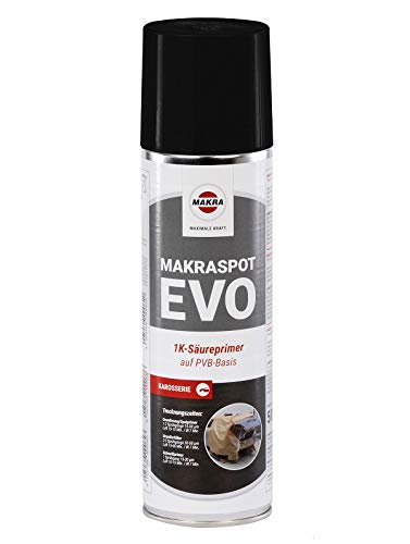 Makra Makraspot Evo 500 ml Grundierung Primer hellgrau dunkelgrau schwarz (schwarz) von Makra