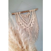 Makramee Wandbehang/Wanddeko Boho Deko Macramee Wandbild Makramee Wandbehang/Wanddeko Boho Deko Macramee Wandbild von Makralyptus