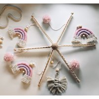 Makramee Baby Mobile Babybett/Kinderzimmer von MakrameGeschenkeCo