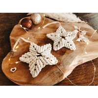 Makramee Weihnachtsstern von MakrameeMomentByLulu