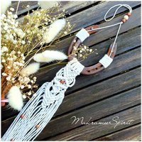 Hufeisen Western Wandbehang Mit Makramee, Glücksbringer, Haus Einweihungs - Geschenk, Hochzeitsdeko Vintage Hufeisen Western Wandbehang Mit Makramee, Glücksbringer, Haus Einweihungs - Geschenk, Hochzeitsdeko Vintage von MakrameeSpirit
