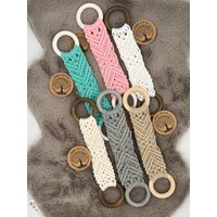 Vorbestellung | Küchentuch Halter Handtuchhalter Küche Makramee Geschenk von Makrameeformysoul