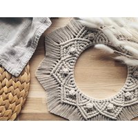 Makramee Mandala „Madita" | Boho Dekoration Handmade von MakrameemitliebeShop