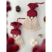 Makramee Wichtel Zwerg Weihnachtsdeko Makramee Wichtel Zwerg Weihnachtsdeko von Makrameewunder