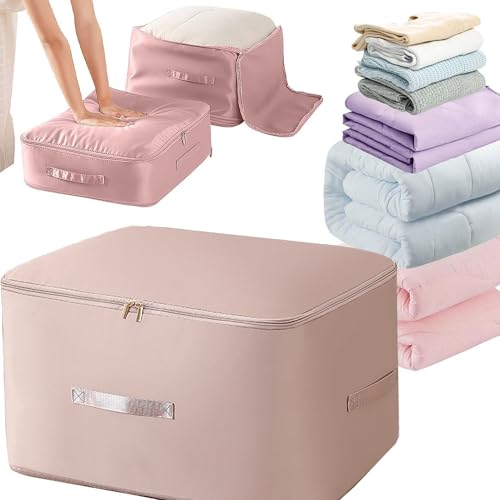 Makukke Groß Ultra Platz Sparender Selbstkomprimierender Organizer, 2024 Neuest Komprimierender Beutel Nylon Packtaschen Aufbewahrungsbeutel für Kleidung Bettdecken, 52x42x30 cm Makukke Groß Ultra Platz Sparender Selbstkomprimierender Organizer, 2024 Neuest Komprimierender Beutel Nylon Packtaschen Aufbewahrungsbeutel für Kleidung Bettdecken, 52x42x30 cm von Makukke