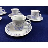 Vintage Kaffeetassen/Retro Keramikbecher 6Er Set Sammlerstück Teetassen Küchen Dekor Geschenk Für Kaffeeliebhaber von MalaPicolla