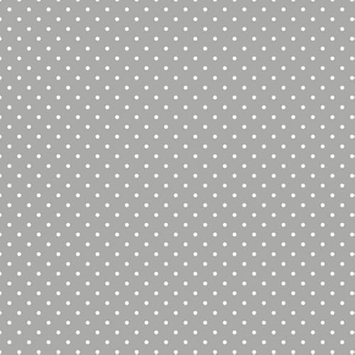 20 Servietten Muster Kleine weiße Punkte auf grau als Tischdeko. Papierservietten mit Motiv. Auch für Decoupage und Serviettentechnik 33x33cm von Malagro