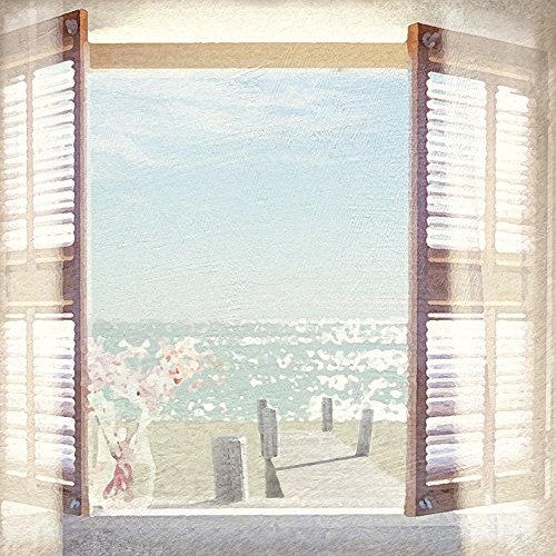 Malcolm Sanders Leinwanddruck, Polyester, Mehrfarbig, 40 x 40 cm von Malcolm Sanders