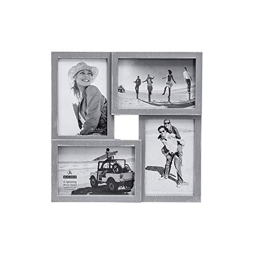 Malden 8362-446 International Designs Puzzle Berkshire Graywash Dimensional Wall Collage Bilderrahmen, 4 Optionen, 10,2 x 15,2 cm, Grau, 4-4 x 6 Malden 8362-446 International Designs Puzzle Berkshire Graywash Dimensional Wall Collage Bilderrahmen, 4 Optionen, 10,2 x 15,2 cm, Grau, 4-4 x 6 von Malden