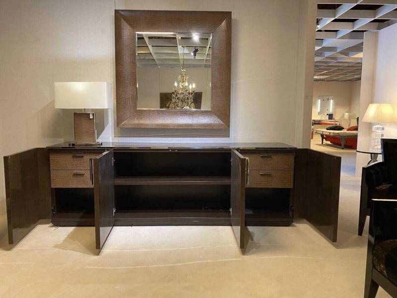 Sideboard Red Carpet Ahorn Riegel Dunkel Gebeizt von Malerba