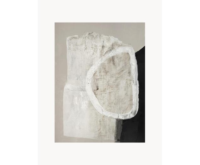 Handgemaltes Leinwandbild White Stone von Malerifabrikken