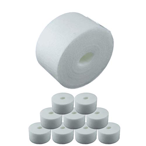 10 x Fugendeckstreifen Glasfaser 50mm x 25m - zum lückenlosen Verspachteln von Fugen - Bewehrungsstreifen zum Verfugen von Gipskarton-Platten von Malerversand
