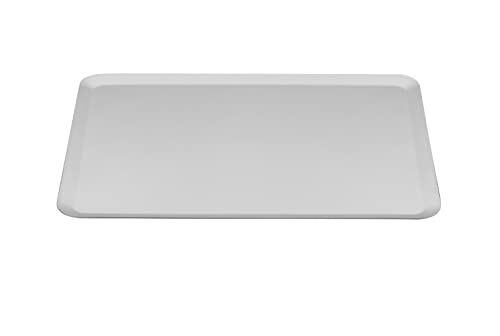 Mali's 43033 Backblech, glatt, Aluminium, mit grauen Kanten, 40 x 30 cm, Dicke 1,5 mm von MALI'S