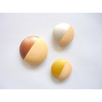 3 Holz Magnete Dip-Dye Metallic 3 Holz Magnete Dip-Dye Metallic von MalikaShop