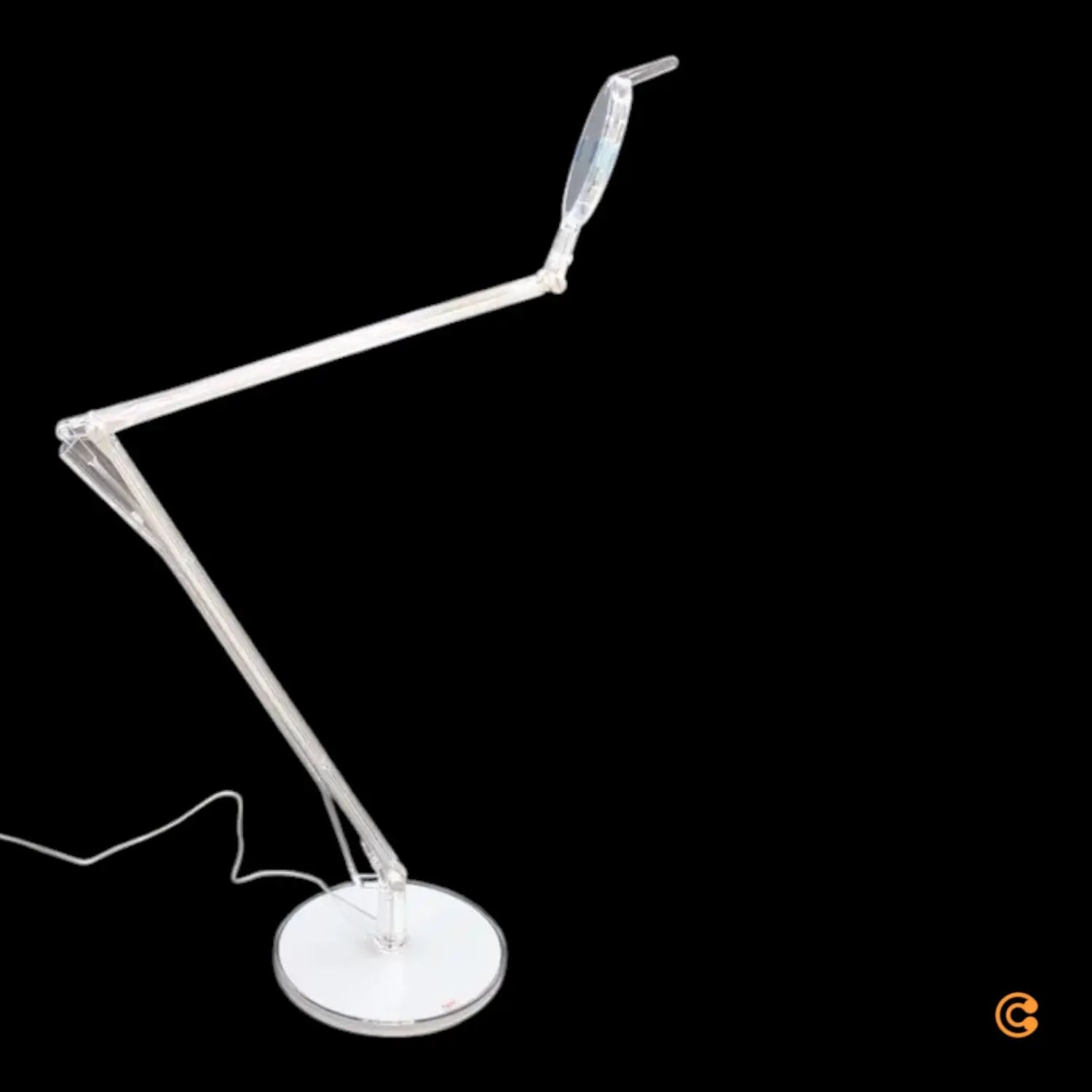 B-Ware Kartell Aledin Tec Schreib Tischlampe Tischlampe Schreibtischlampe Kristall Led B-Ware Kartell Aledin Tec Schreib Tischlampe Tischlampe Schreibtischlampe Kristall Led von Malindo-Dummy