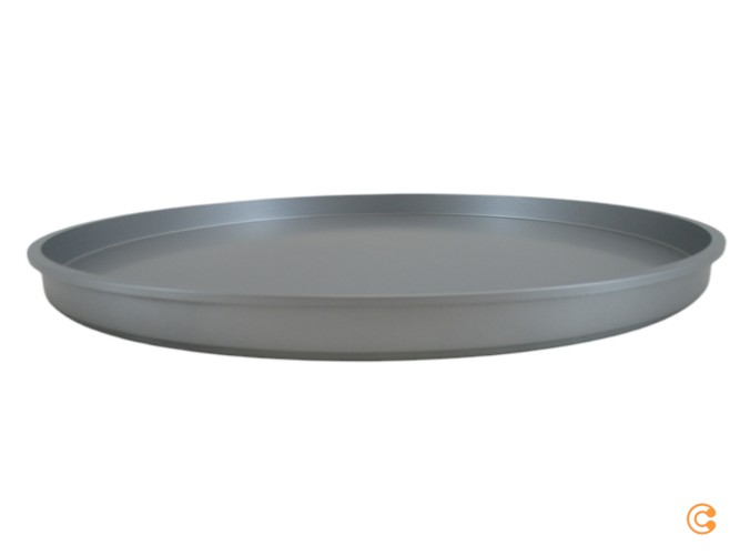 Kartell Componibili Tablett 4959 Serviertablett Frühstückstablett Silber ø 42 Cm B-Ware von Malindo-Dummy