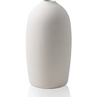 Vase Raw white 20 cm H von Novoform